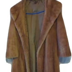 Honey/Caramel Fur Mink Coat